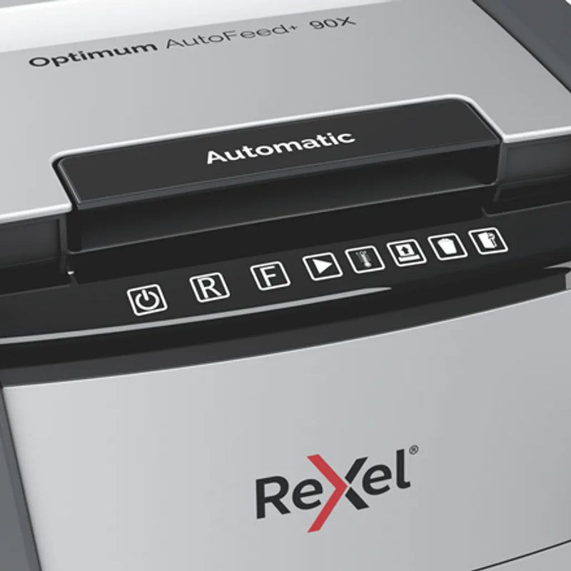 Rexel Auto Feed P4 Cross Cut Shredder Machine - Autofeed 90X