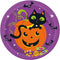Unique Party Halloween Round Luncheon Plates 22cm - Pack of 8