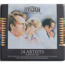 Derwent Artists Drawing & Colouring Pencils Ideal For Blending & Layering Professional Quality - Tin Set