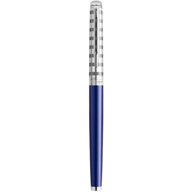 طقم أقلام واترمان هيمسفير ديلوكس مجموعة الريفيرا الفرنسية أزرق كروم رولر + جاف
