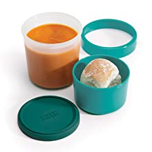 Joseph Joseph GoEat Space Saving Soup Pot 2in1 - Teal Joseph Joseph GoEat Space Saving Soup Pot 2in1 - Teal
