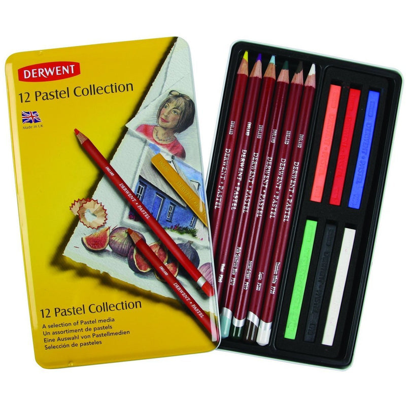Derwent Pastel Collection Colors - Pencils & Blocks