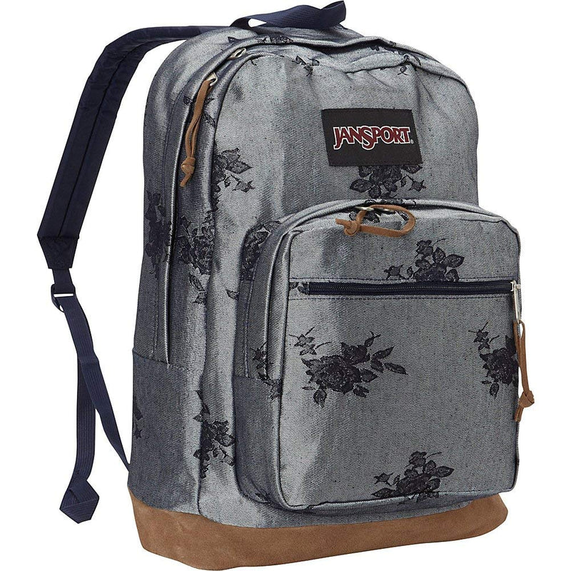 JanSport Backpack Right Pack Expressions Silver Rose Jacquard 31L