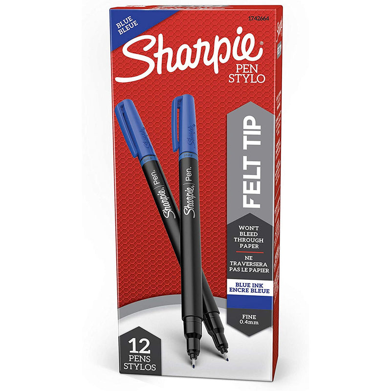 Sharpie Fine Felt Tip Fine liner Pen – Istiklal Library