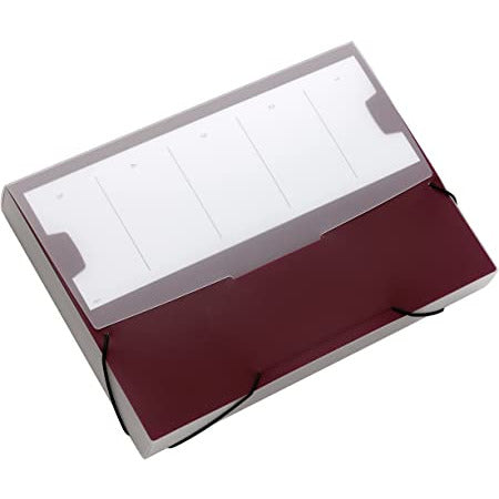 Durable Office Coach Job Box File with Elastic Band - A4