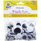 Pacon Wiggly Eyes Round Black - Pack of 100