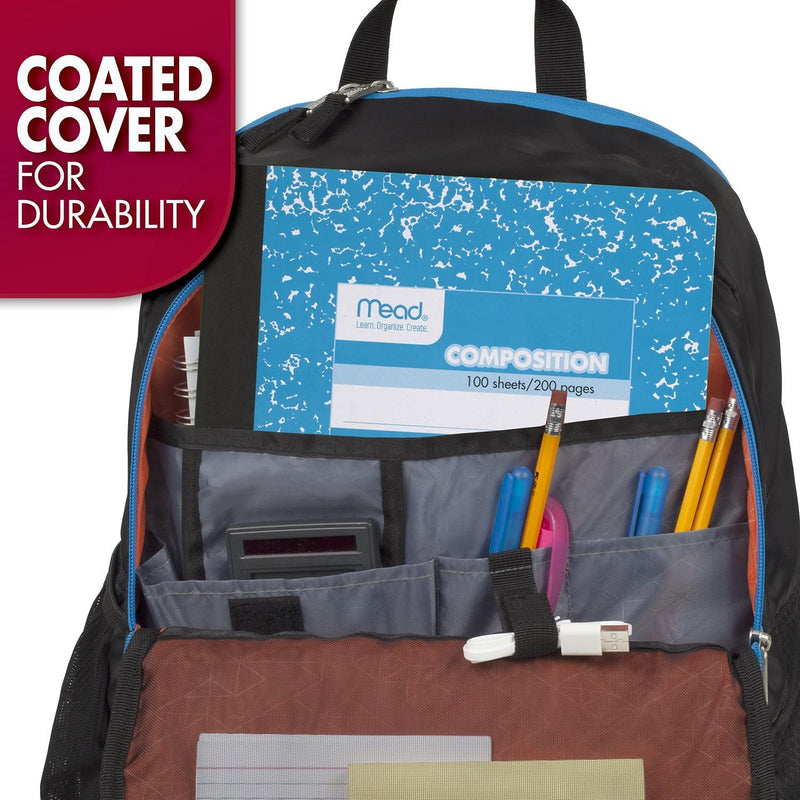 Mead Wide Ruled Composition Notebook 100 Sheets - Assorted Colours