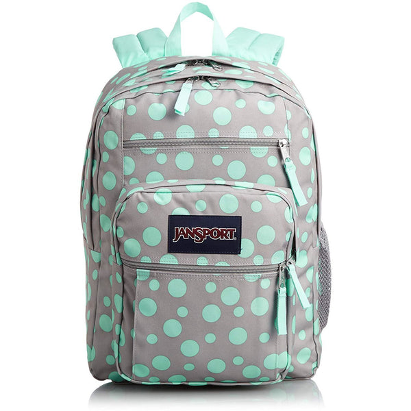 JanSport Backpack Big Student Grey Rabbit Sylvia Dots 34L Istiklal Library