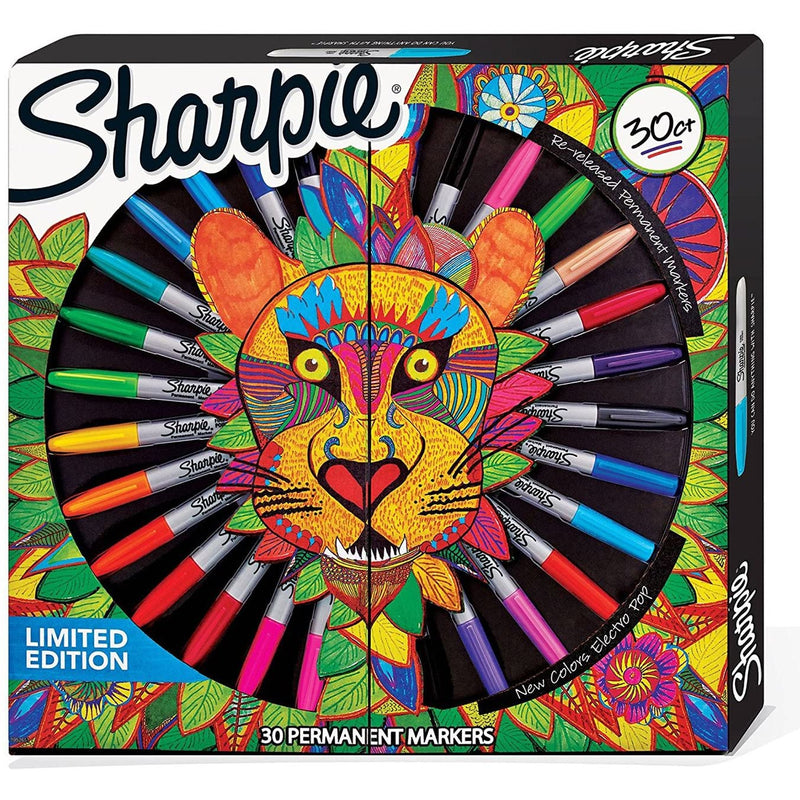 Sharpie Limited Edition Markers Set of 30 (24 Fine Ultra Fine