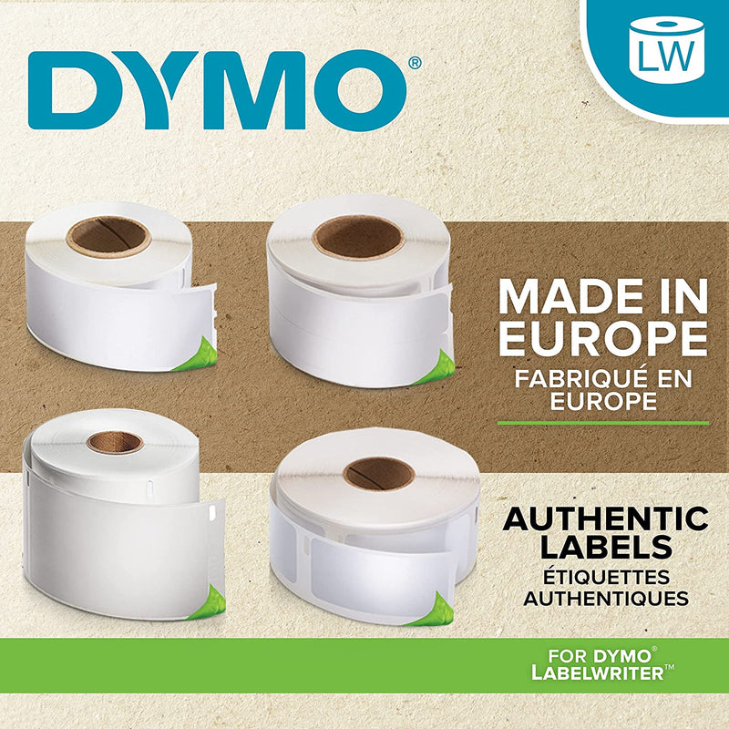 Dymo LW 36x89 mm Labels - 2 Rolls of 260