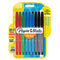 Paper Mate InkJoy 100 Capped Ball Pen with 1.0 mm Medium Tip Basic Colours - Pack of 20 + 7