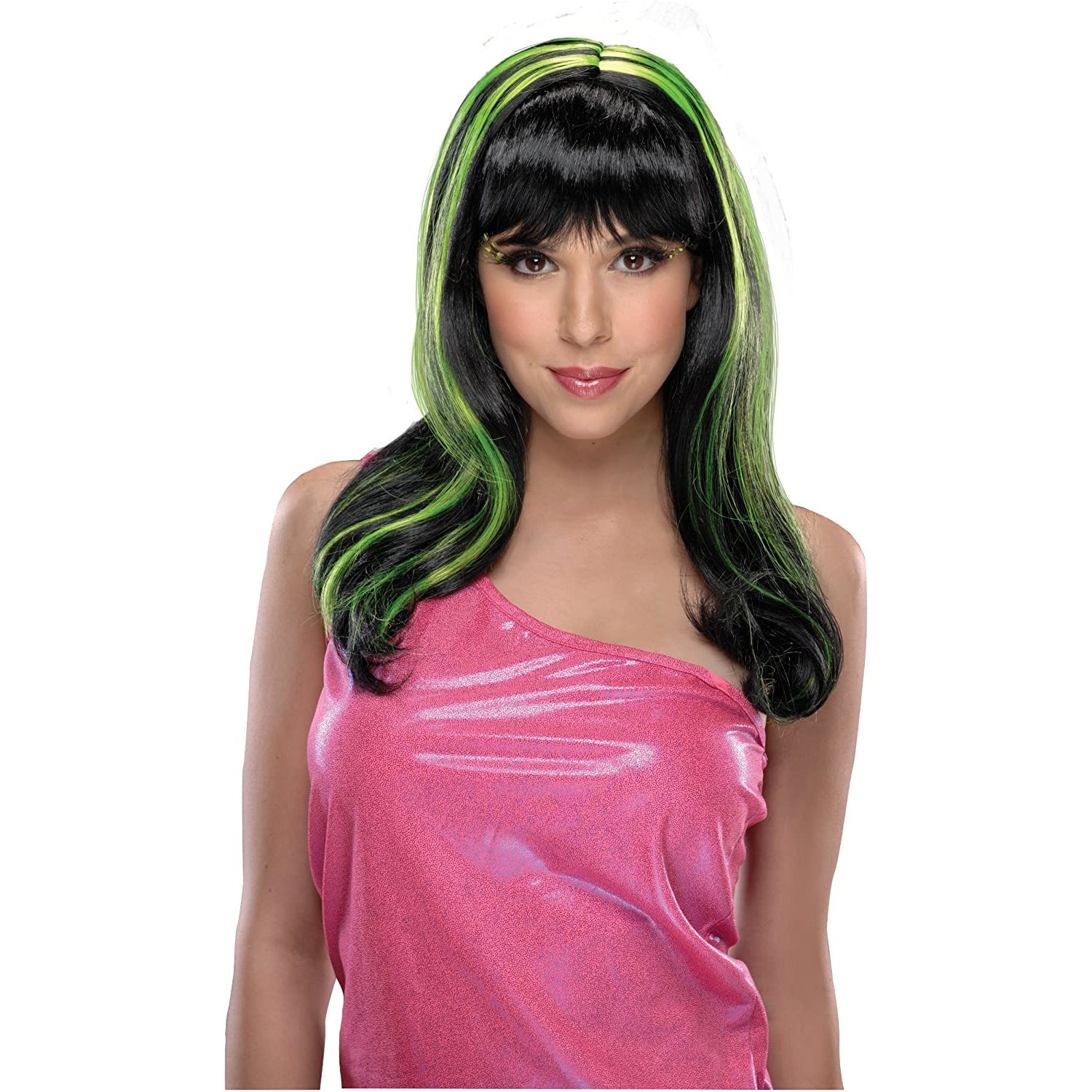 Neon Streaks Wig