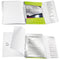 Leitz WOW 12 Tab Divider Book with Elastic Band - A4