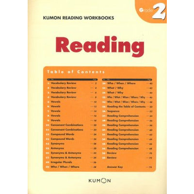 Kumon Reading Grade 2