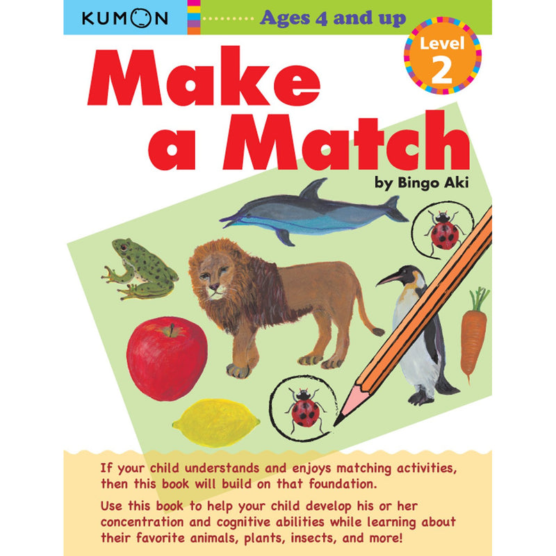 Kumon Make a Match - Level 2 (Ages 4+)