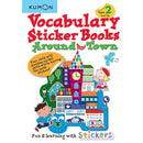 Kumon Vocabulary Sticker Books – Around Town (Ages 2+)