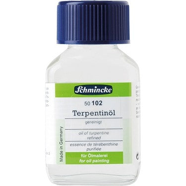 Schmincke Oil Medium Terpentinol Refined Turpentine Oil 60ml