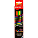Kores Neon Coloring Pencils - Set of 6