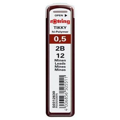 Rotring Polymer Leads 0.5 - Pack of 12