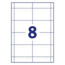 باجة مع ملقط + بطاقات ٦٠×٩٠ ملم للطباعة المكتبية و المنزلية سعة ٢٥