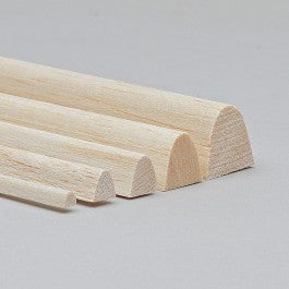 SLEC Balsa Wood Leading Edge Flat Section - Pack of 1