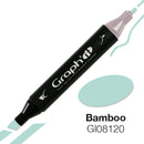 قلم ماركر رأسين غراف ات للرسم الجرافيكي و التصميم  درجات الأخضر
