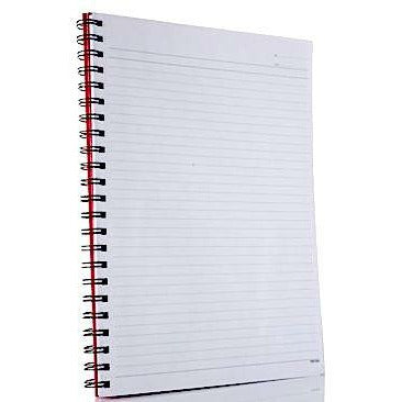 CampAp Hard Cover Spiral Notebook 1 Subject - A4