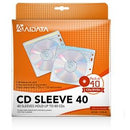 Aidata CD/DVD Sleeve - Pack/40