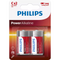 Philips C Power Alkaline Battery / Pack of 2