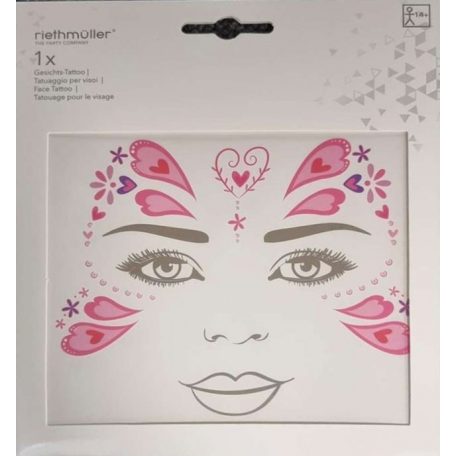 Riethmuller Face Tattoo - Pack of 1