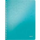 Leitz Spiral Notebook Lined 80 Sheets PP Cover A4
