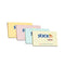 Hopax Stick'n Notes 3" x 5" - Pack of 4 Colored