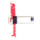 Jinsihou Transparent Acrylic T- Square Ruler cm/Inch