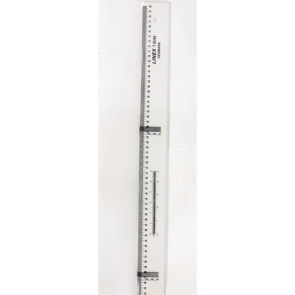 Linex T80 Transparent T-Square Ruler 80cm with Sleeve – Istiklal Library