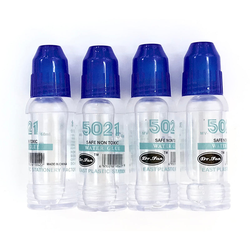 Special Offer Dr. Fan Transparent Water Glue 60ml -  Pack of 4