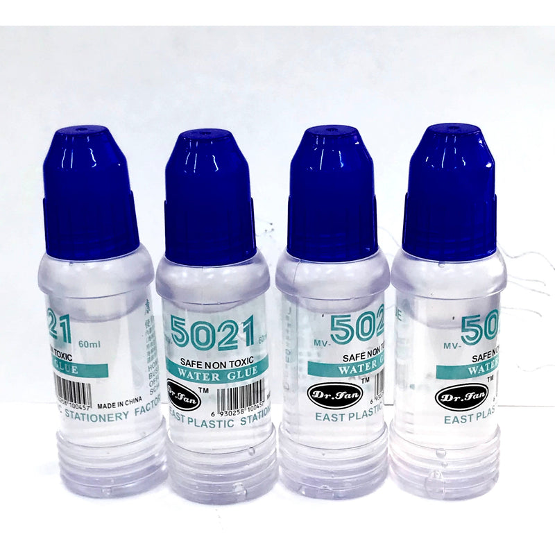 Special Offer Dr. Fan Transparent Water Glue 60ml -  Pack of 4