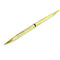 Pen for Desk Pen Stand Narrow Grip Gold Ballpoint Pen