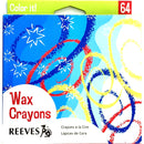 Reeves Wax Crayons - 64 Colours
