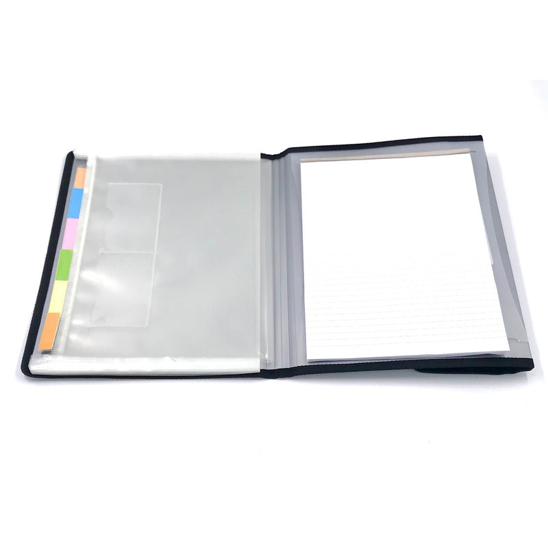 Usign PP Portfolio with Flip Pad & 6 Expanding Pocket Tabs - A4