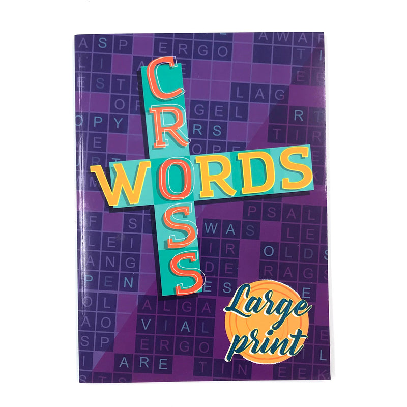 Vision St. Publishing Cross Words LARGE PRINT Puzzle Book