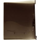 Usign 2 Ring Soft Cover Folder 25mm Transparent Black Brown - A4