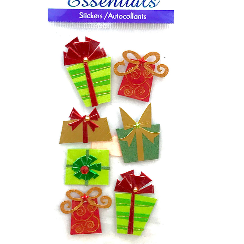 Limited Edition Sandy Lion Essentials Christmas Dimensional Stickers