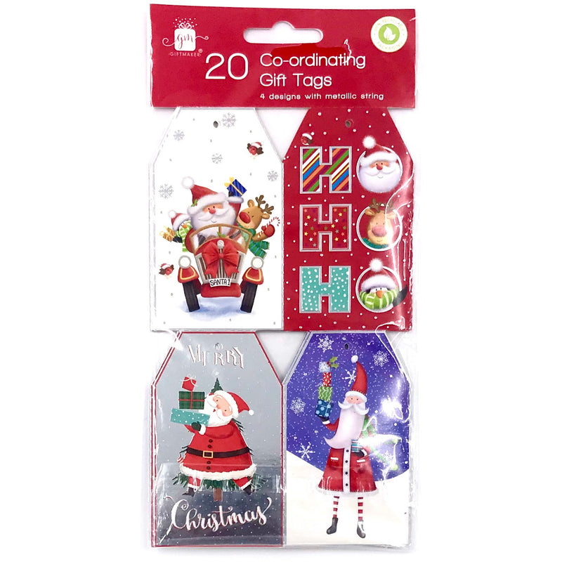 IG Design Co-ordinating Gift Tags - Pack of 20