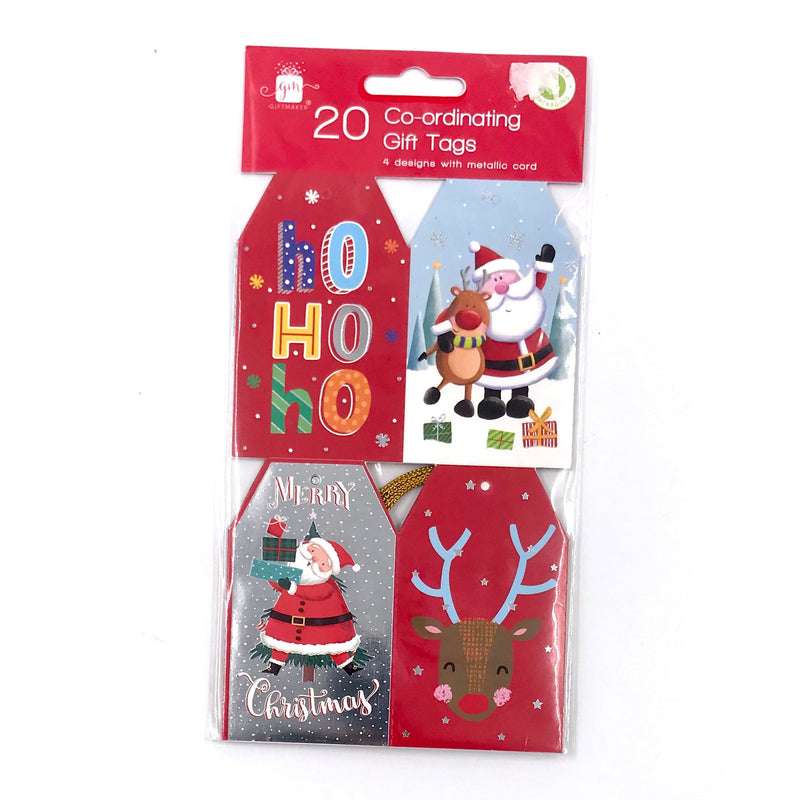 IG Design Co-ordinating Gift Tags - Pack of 20
