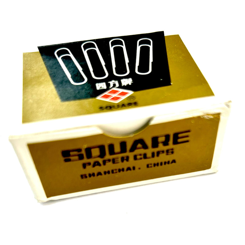 Square 32mm Steel Paper Clips - Box of 100 – Istiklal Library