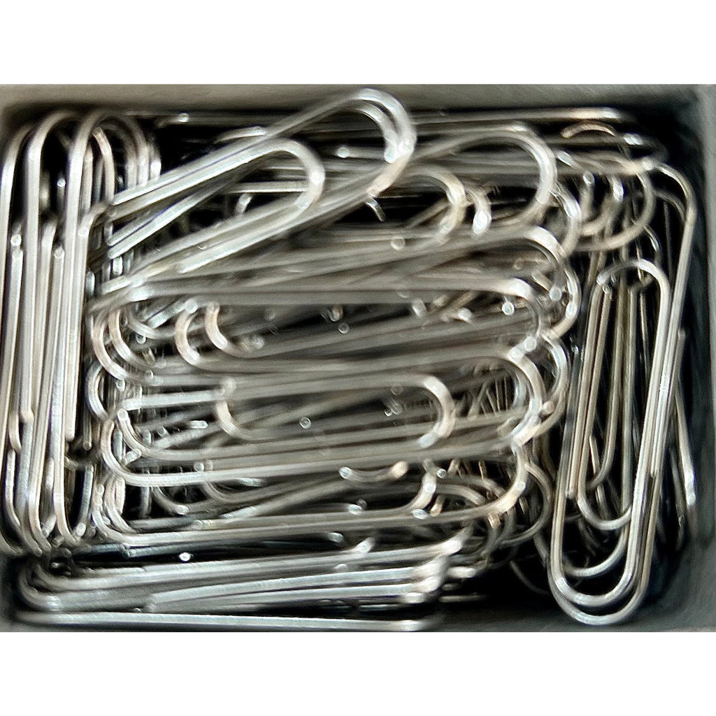 Square 32mm Steel Paper Clips - Box of 100 – Istiklal Library
