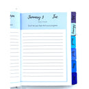 Jude's Creativity Space 2024 Daily Agenda with Monthly Tabs - A5