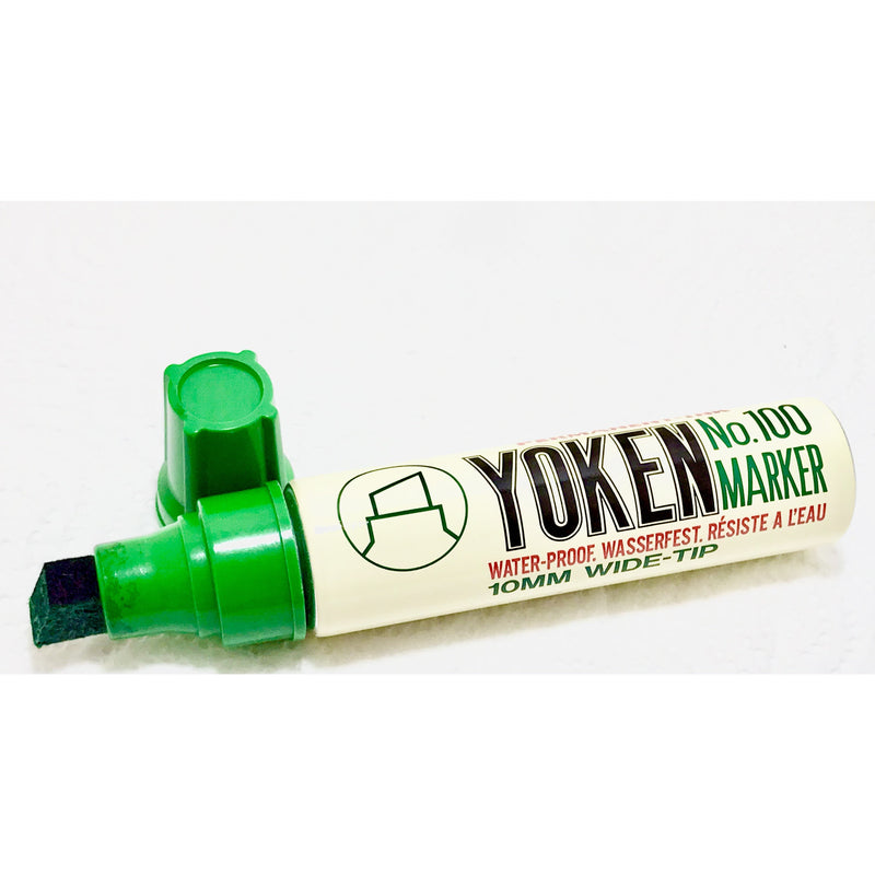 Yoken Permanent Marker 10mm Chiseled Wide Tip