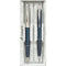 Parker Frontier Ballpoint & Fountain Pen Set - Chroma Flair Teal & Blue