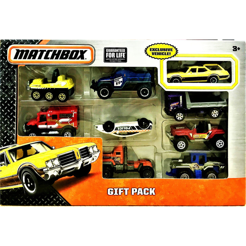 Matchbox Cars Gift Pack - Pack of 9